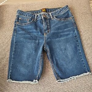 Lee Blue Denim Shorts